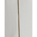 White Viscose Midi Skirt