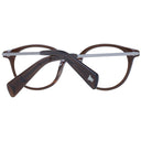 Montura de gafas unisex marrón