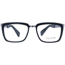 Montura de gafas negra unisex