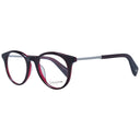 Montura de gafas unisex roja