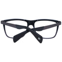 Montura de gafas negra unisex