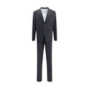Black Fleece Wool Two-Piece Suit