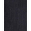 Black Viscose Casual Dress