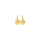 Gold Brass Earrings