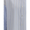 Light Blue Cotton Pattern Shirt