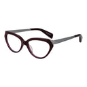 Montura de gafas unisex morada