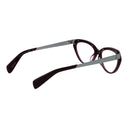 Montura de gafas unisex morada