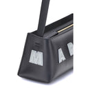 Black Calf Leather Bos Taurus Shoulder Bag