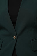 Green Single Breasted One Button Coat Jacket Maison Margiela