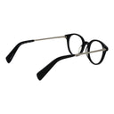 Montura de gafas negra unisex
