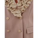 Gray Polyester Jackets & Coat Lardini