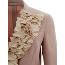 Gray Polyester Jackets & Coat Lardini