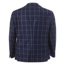 Blue Wool Jacket Malo