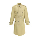 Beige Cotton Coat
