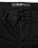 Black Cotton Stretch Flared Bootcut Denim Jeans Ermanno Scervino