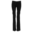 Black Cotton Stretch Flared Bootcut Denim Jeans Ermanno Scervino