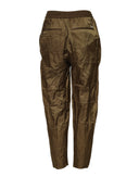 Brown Mid Waisted Women Sweatpants Pants Dsquared²