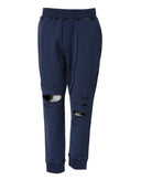 Blue Cotton Mid Waisted Jogger Pants Dsquared²