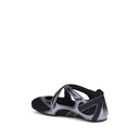 Black Polyethylene Ballet Flats