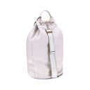 White Cotton Backet Bag