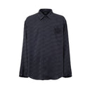 Gray Viscose Shirt Balenciaga