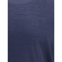 Blue Fleece Wool Sweatshirt