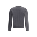 Gray Fleece Wool Sweatshirt