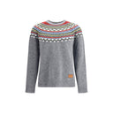 Gray Fleece Wool Sweatshirt