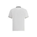 White Cotton Polo Shirt