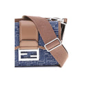 Джинсовая сумка-багет на плечо