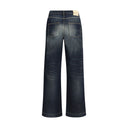 Blue Cotton Jeans Denim