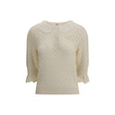 Cream Cotton Sweatshirt