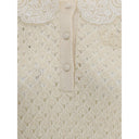 Cream Cotton Sweatshirt