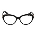 Montura de gafas negra unisex