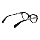 Montura de gafas negra unisex