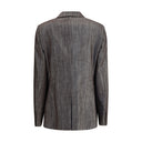 Bicolor Polyester Blazer
