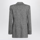 Valentino Double-breasted jacket in natté wool bouclé