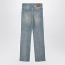 Valentino Light blue washed-effect jeans
