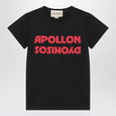 Valentino Black T-shirt with Apollon/Dionysos print