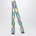 Valentino Garavani Rhombelle scarf in multicolored silk