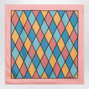 Valentino Garavani Silk scarf with colorful diamond pattern