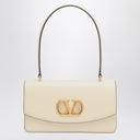 Valentino Garavani Vain bag in butter White glossy calfskin