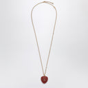 Valentino Garavani Coeur Royal red necklace