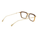 Золотая женская оправа для очков