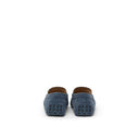 Blue Suede Leather Moccassin Tod's