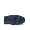 Blue Suede Leather Moccassin Tod's