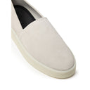 Gray Leather Moccassin Fear Of God