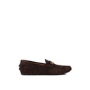 Brown Leather Moccassin Bally
