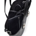 Black Leather Shoulder Bag Alexander Wang