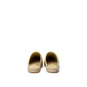 Yellow Leather Espadrille